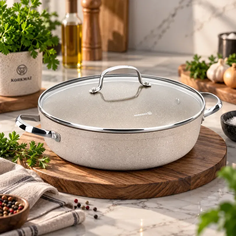 تابه کرکماز گرانیتا مدل A1263 سایز 26