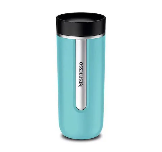 تراول ماگ نسپرسو رنگ آبی آکوا مدل Nomad Travel Mug Aquarelle