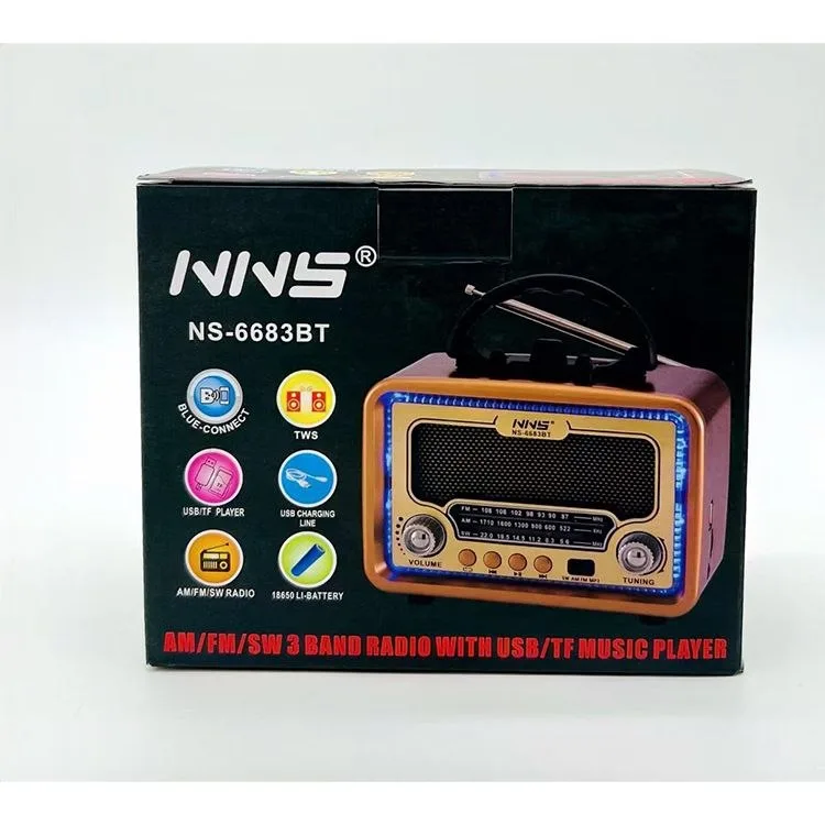 رادیو اسپیکر NNS NS-6683BT