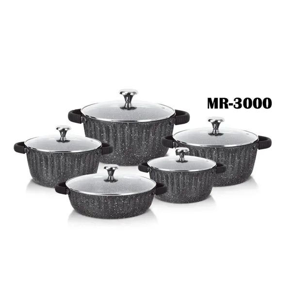سرویس قابلمه گرانیت ۱۰ پارچ مایر مدل 3000