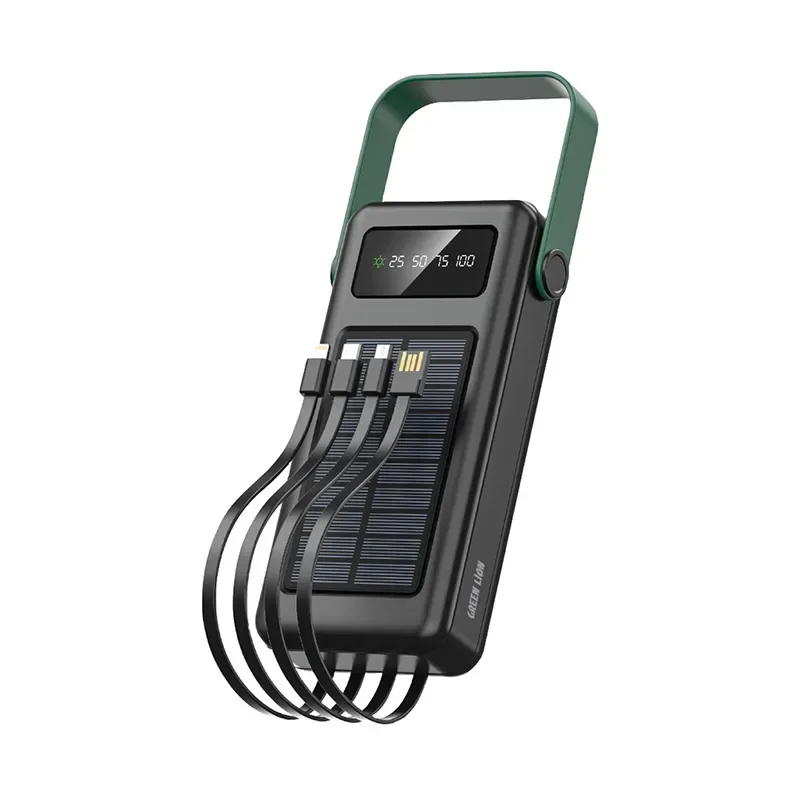 پاوربانک خورشیدی گرین لاین GL-PB72 ظرفیت ۳۰ هزار