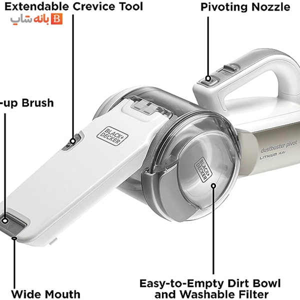 جارو شارژی بلک اند دکر مدل PV1420L