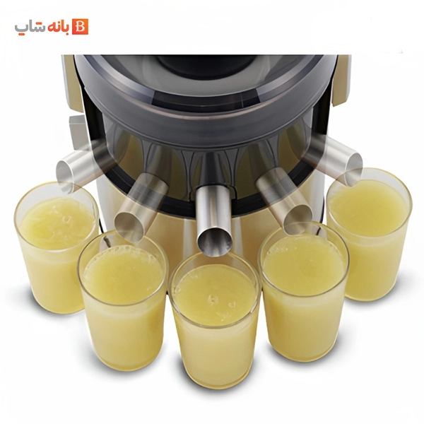 قابلیت چرخش 360 درجه آبمیوه گیری پاناسونیک مدل MJ-DJ31