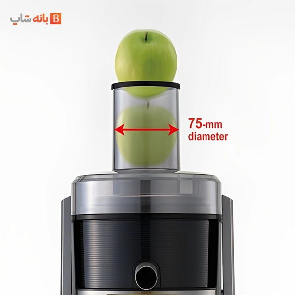 دهانه 75 میلی لیتر آبمیوه گیری پاناسونیک مدل MJ-DJ31