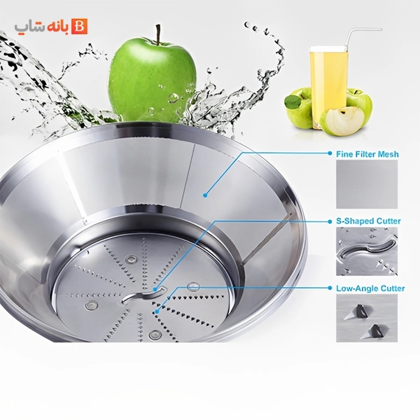 تفاله گیر آبمیوه گیری پاناسونیک مدل MJ-DJ31