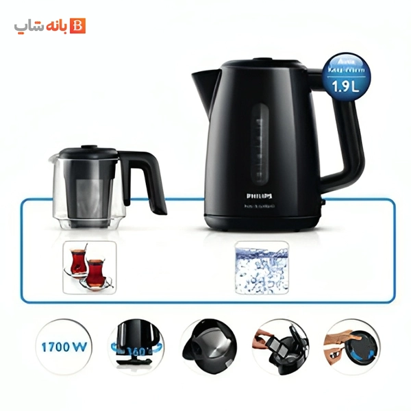 ویژگی‌های چای ساز فیلیپس مدل HD7301