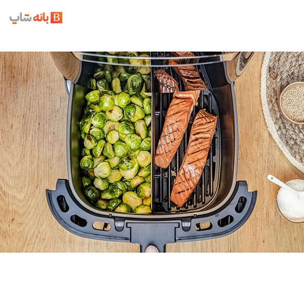 پخت سبزیجات و گریل کردن در سرخ کن تفال مدل EY801D