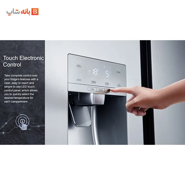 یخچال ساید بای ساید توربو مدل SA 370SS