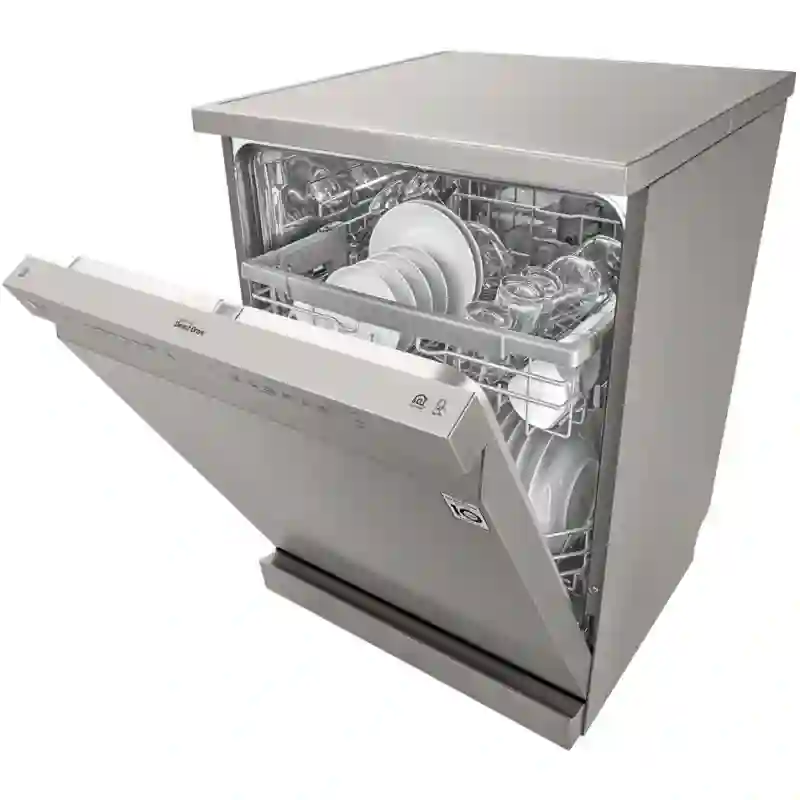 ماشین ظرفشویی الجی 14 نفره مدل 512 رنگ نقره‌ای