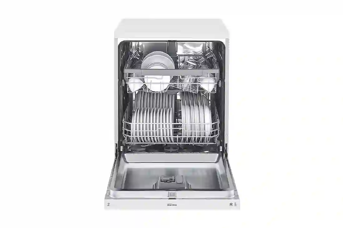 ماشین ظرفشویی الجی 14 نفره مدل 512 رنگ سفید | DFB512FW
