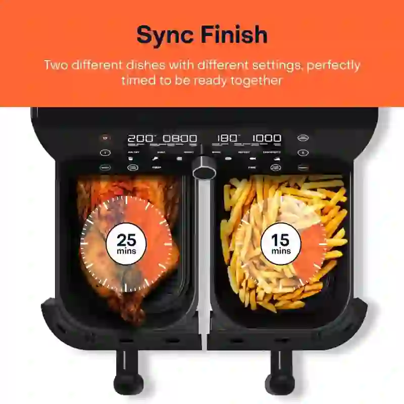سرخ کن دوقلو نوتریکوک مدل NUTRICOOK NC-AFD185