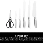 سرویس چاقو 6 پارچه نینجا مدل ‎K62006